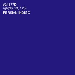 #24177D - Persian Indigo Color Image